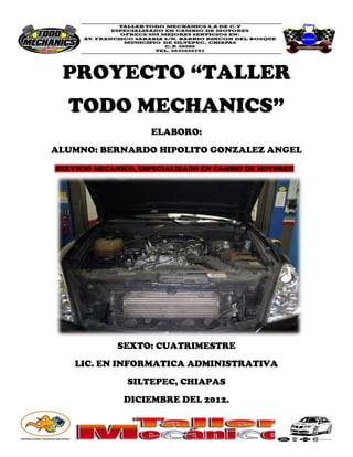Mecánica Automotriz A Domicilio Alejandro